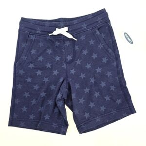 Old Navy Star Print Kids Shorts Size 6-7 NWT